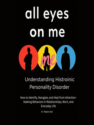 cover image of All Eyes on Me Understanding Histrionic Personality Disorder